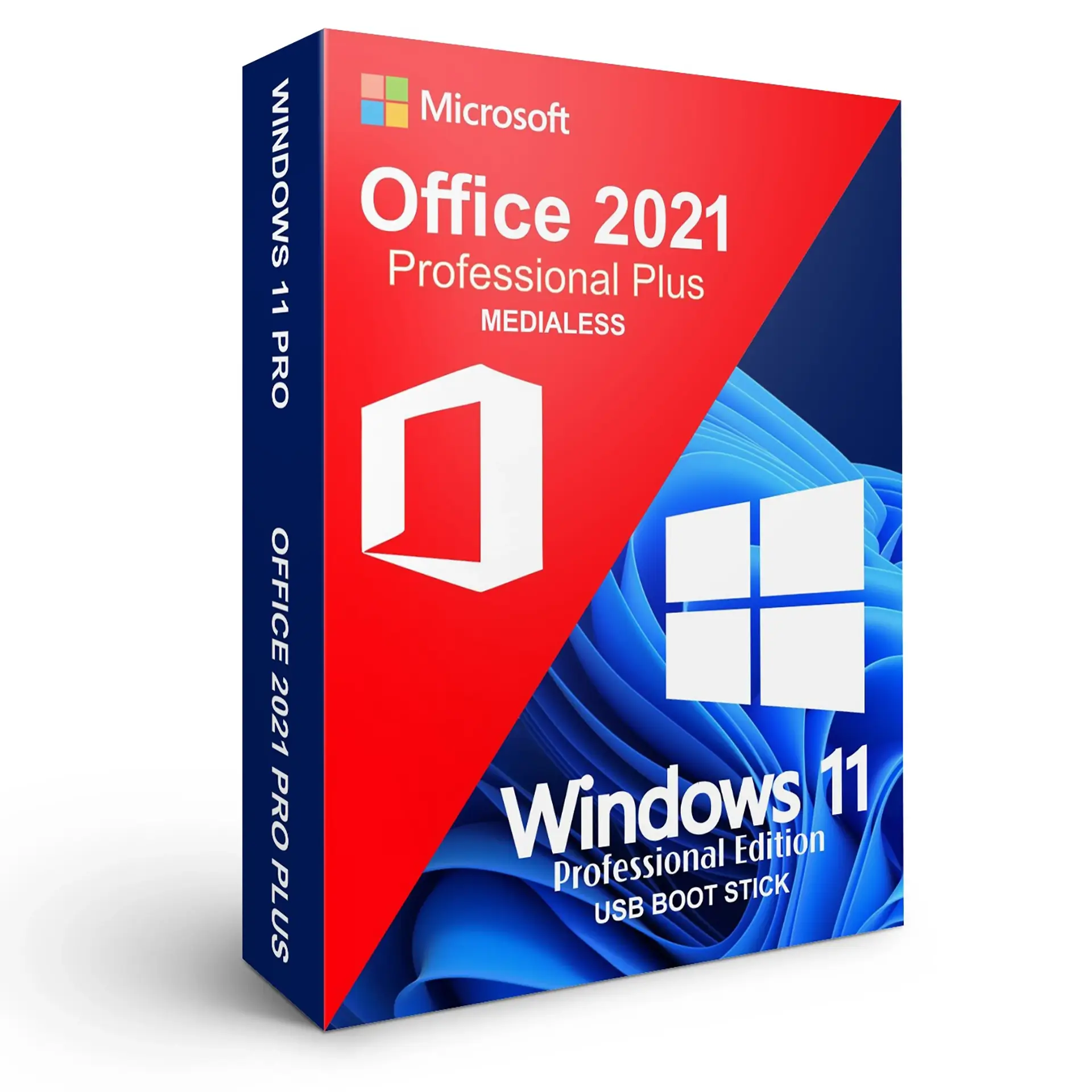 Windows 11 Pro USB cu Office 2021 Medialess